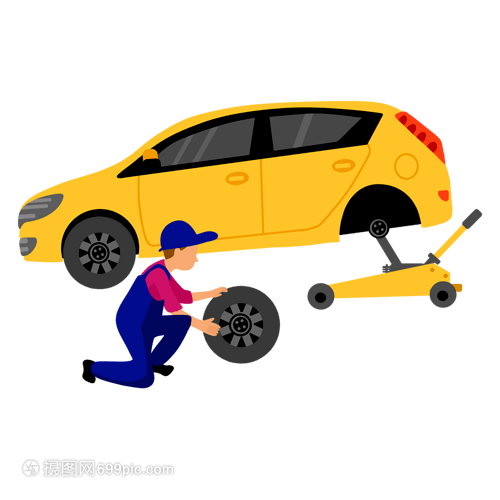 卡通汽車維修服務(wù) 讓汽車養(yǎng)護變得簡單有趣